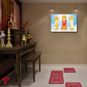 Tranh phật giáo tam thánh